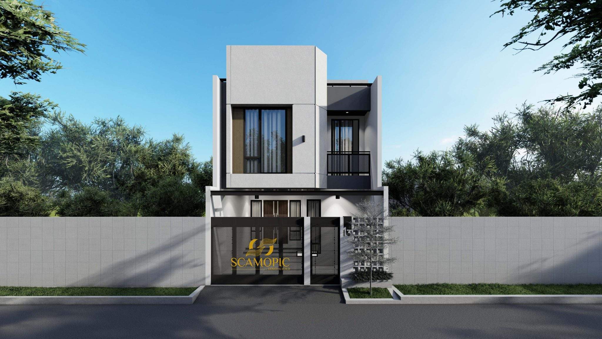 Desain Rumah Ibu Hapnie | Scamopic