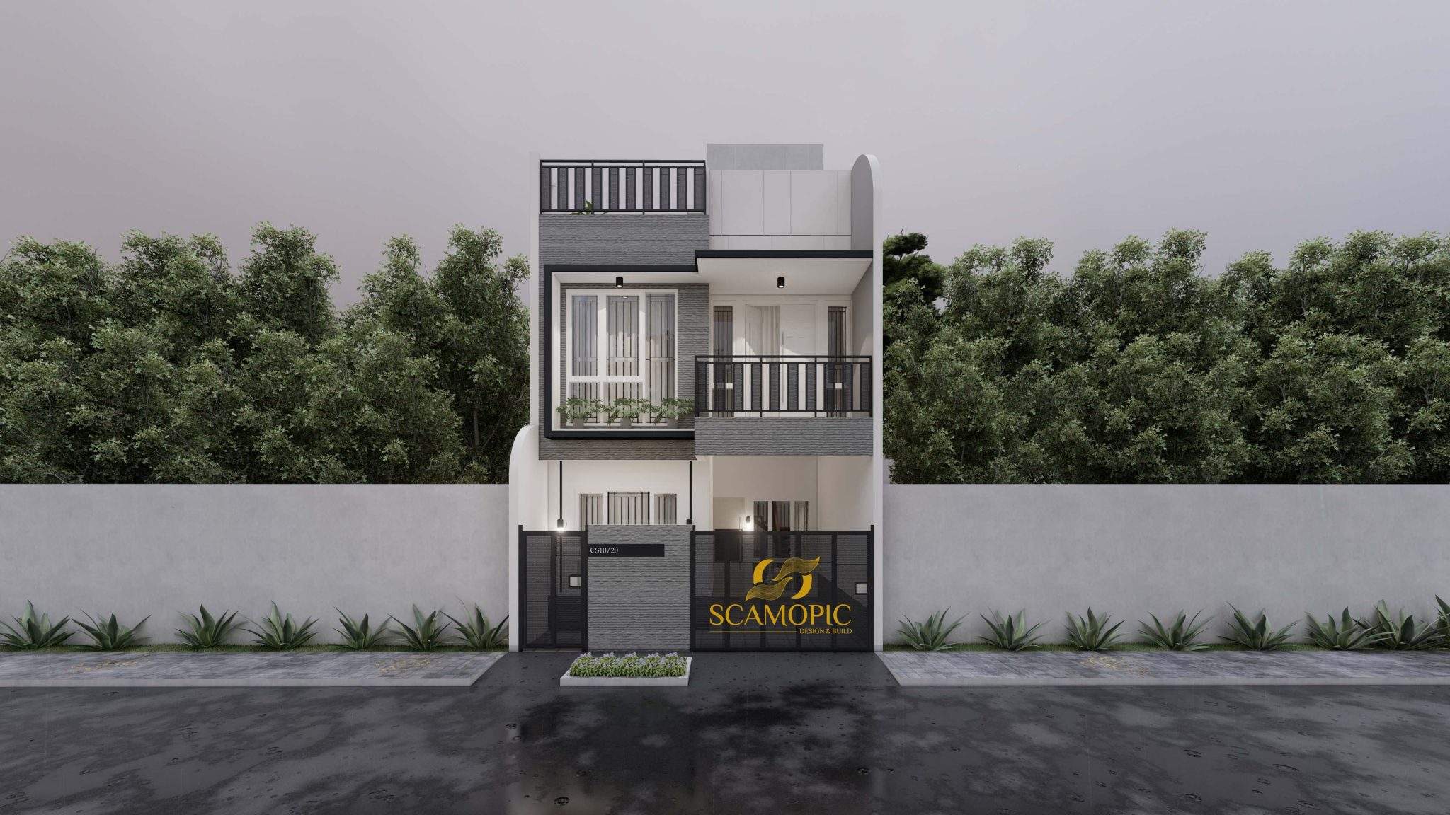 Desain Rumah Ibu Eivelyn | Scamopic
