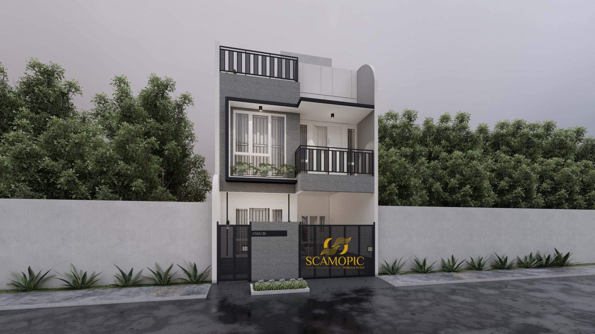 Desain Rumah Ibu Eivelyn | Scamopic