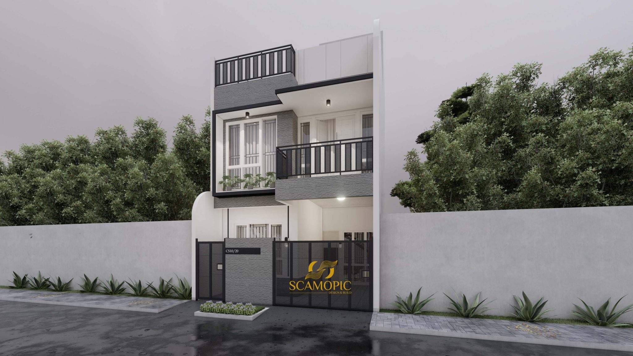 Desain Rumah Ibu Eivelyn | Scamopic
